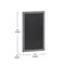 Flash Furniture 24 x 36 Rustic Gray Magnetic Hanging Chalkboard HGWA-5GD-CRE8-272315-GG - alternate 4